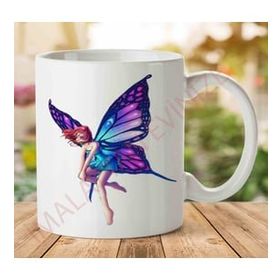 Art Hediye A2385 Fairy İki Tarafı Baskılı Kupa Bardak