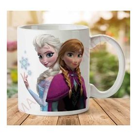 Art Hediye A2401 Frozen İki Tarafı Baskılı Kupa Bardak