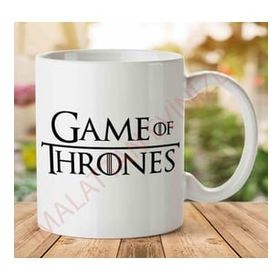 Art Hediye A2406 Game of Thrones Logo İki Tarafı Baskılı Kupa Bardak
