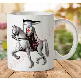 Art Hediye A2428 Knight İki Tarafı Baskılı Kupa Bardak