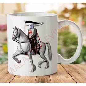 Art Hediye A2428 Knight İki Tarafı Baskılı Kupa Bardak