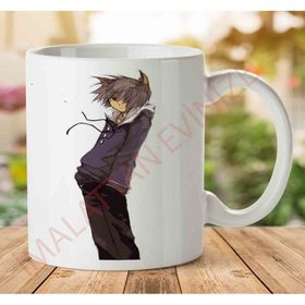 Art Hediye A2437 Manga Boy İki Tarafı Baskılı Kupa Bardak