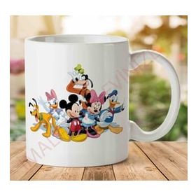 Art Hediye A2446 Mickey Mouse Friends İki Tarafı Baskılı Kupa Bardak