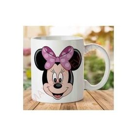 Art Hediye A2456 Minnie Mouse İki Tarafı Baskılı Kupa Bardak