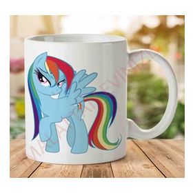 Art Hediye A2472 My Little Pony İki Tarafı Baskılı Kupa Bardak
