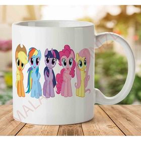 Art Hediye A2475 My Little Pony İki Tarafı Baskılı Kupa Bardak