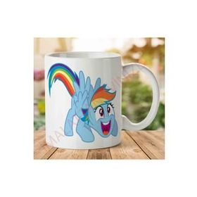Art Hediye A2477 My Little Pony İki Tarafı Baskılı Kupa Bardak