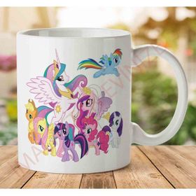 Art Hediye A2478 My Little Pony İki Tarafı Baskılı Kupa Bardak