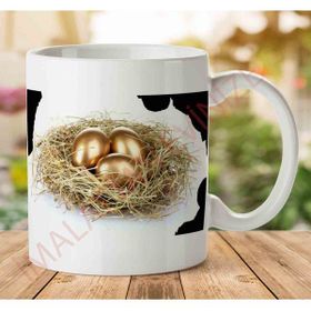 Art Hediye A2480 Nest Yuva Jpeg İki Tarafı Baskılı Kupa Bardak