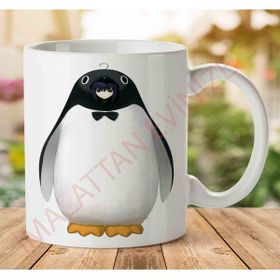 Art Hediye A2492 Penguen İki Tarafı Baskılı Kupa Bardak