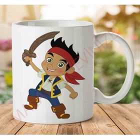 Art Hediye A2508 Pirate Korsan İki Tarafı Baskılı Kupa Bardak