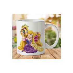 Art Hediye A2529 Rapunzel İki Tarafı Baskılı Kupa Bardak