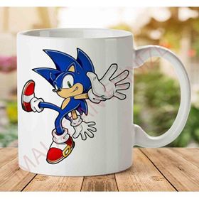 Art Hediye A2563 Sonic İki Tarafı Baskılı Kupa Bardak