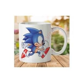 Art Hediye A2565 Sonic İki Tarafı Baskılı Kupa Bardak