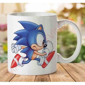Art Hediye A2565 Sonic İki Tarafı Baskılı Kupa Bardak