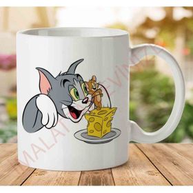 Art Hediye A2583 Tom and Jerry İki Tarafı Baskılı Kupa Bardak