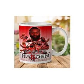 Art Hediye A2633 James Harden Kolaj İki Tarafı Baskılı Kupa Bardak