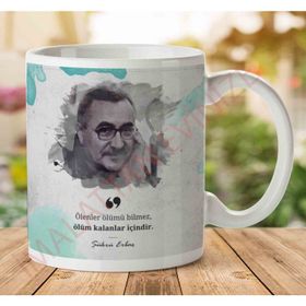 Art Hediye A2659 Şükrü Erbaş Ölüm İki Tarafı Baskılı Kupa Bardak