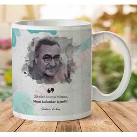 Art Hediye A2659 Şükrü Erbaş Ölüm İki Tarafı Baskılı Kupa Bardak
