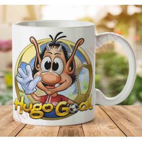 Art Hediye A2749 Hugo Gol İki Tarafı Baskılı Kupa Bardak