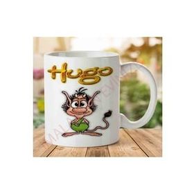 Art Hediye A2753 Hugo Yazı İki Tarafı Baskılı Kupa Bardak