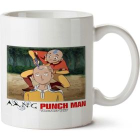 Art Hediye Aang Punch Man Iki Tarafı Baskılı Kupa