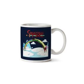 Art Hediye Adventure Christmas Time Lady Rainicorn Ice World Cartoon Network Iki Tarafı Baskılı Kupa Bardak