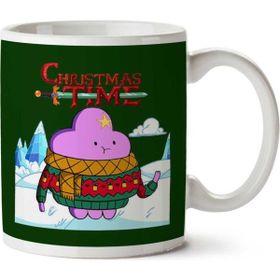 Art Hediye Adventure Christmas Time Lumpy Space Princess Ice World Cartoon Network Iki Tarafı Baskılı Kupa Bardak