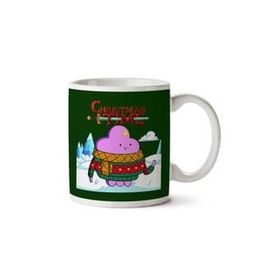 Art Hediye Adventure Christmas Time Lumpy Space Princess Ice World Cartoon Network Iki Tarafı Baskılı Kupa Bardak