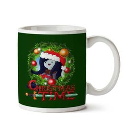 Art Hediye Adventure Christmas Time Wreath Marceline Cartoon Network İki Tarafı Baskılı Kupa Bardak