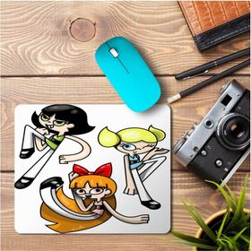 Art Hediye Adventure Powerpuff Cartoon Baskılı 23x19 cm Mouse Pad