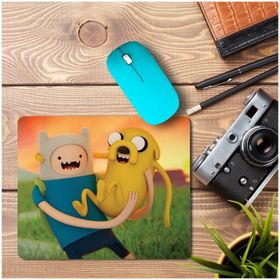 Art Hediye Adventure Time Animason Baskılı 23x19 cm Mouse Pad