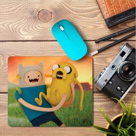 Art Hediye Adventure Time Animason Baskılı 23x19 cm Mouse Pad