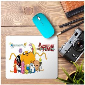 Art Hediye Adventure Time Finn And Jake Baskılı 23x19 cm Mouse Pad