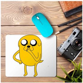 Art Hediye Adventure Time Jake the Dog Finn the Human Ice King 1 Baskılı 23x19 cm Mouse Pad