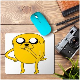 Art Hediye Adventure Time Jake the Dog Finn the Human Ice King Baskılı 23x19 cm Mouse Pad