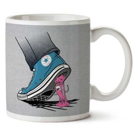 Art Hediye Adventure Time Princess Bubblegum Sakız Ayakkabı Iki Tarafı Baskılı Kupa Bardak