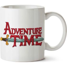 Art Hediye Adventure Time Yazı İki Tarafı Baskılı Kupa Bardak