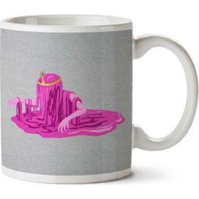 Art Hediye Adventure Times Melting Princess Bubblegum İki Tarafı Baskılı Kupa Bardak