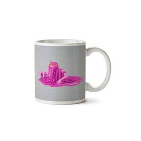 Art Hediye Adventure Times Melting Princess Bubblegum İki Tarafı Baskılı Kupa Bardak