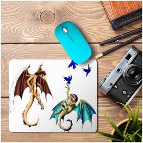 Art Hediye Adventures Dragon 1 Baskılı 23x19 cm Mouse Pad