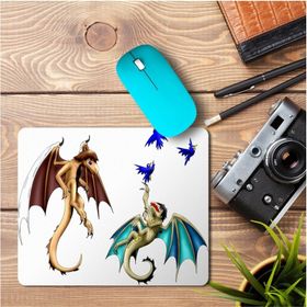 Art Hediye Adventures Dragon 1 Baskılı 23x19 cm Mouse Pad