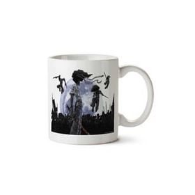 Art Hediye Afro Samurai İki Tarafı Baskılı Kupa Bardak