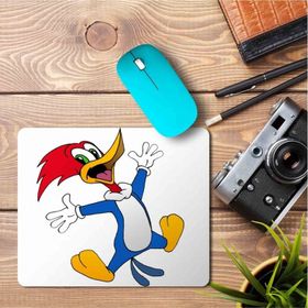 Art Hediye Ağaçkakan Woody Baskılı 23x19 cm Mouse Pad