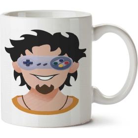 Art Hediye Aklım Oyunda Iki Tarafı Baskılı Kupa Bardak
