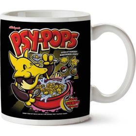Art Hediye Alakazams Psypops Pokemon Cereal Iki Tarafı Baskılı Kupa Bardak