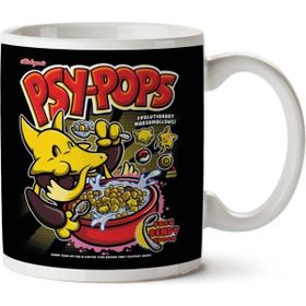 Art Hediye Alakazams Psypops Pokemon Cereal Iki Tarafı Baskılı Kupa Bardak