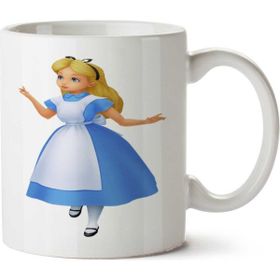 Art Hediye Alice Free Image Iki Tarafı Baskılı Kupa Bardak