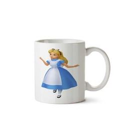 Art Hediye Alice Free Image Iki Tarafı Baskılı Kupa Bardak