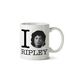 Art Hediye Alien I Heart Ripley İki Tarafı Baskılı Kupa Bardak